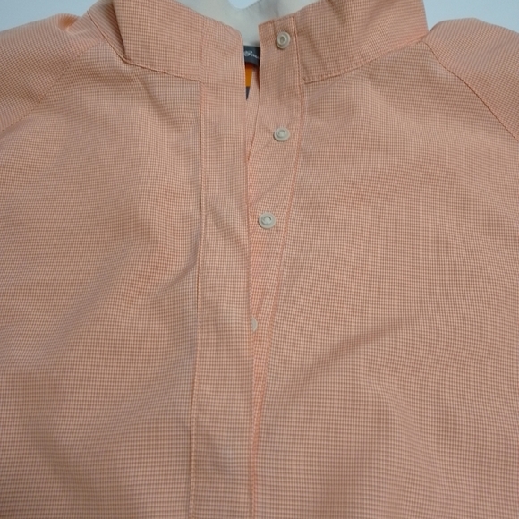 Eddie Bauer women windbreaker size medium peach vented waterproof pullover - Picture 6 of 8